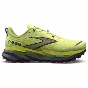 BROOKS CASCADIA 19 W Női futócipő, sárga, méret 37.5 kép
