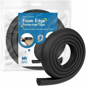 Sipo PROTECTIVE TAPE Hab élvédő szalag, fekete, méret kép