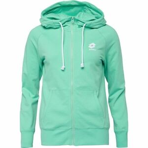 Lotto SMART OG FULL-ZIP HOODIE Női pulóver, zöld, méret kép