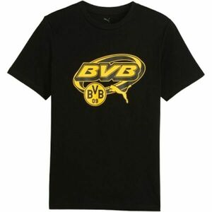 Puma BORUSSIA DRTMUND FTBLCULTURE TEE Férfi póló, fekete, méret kép