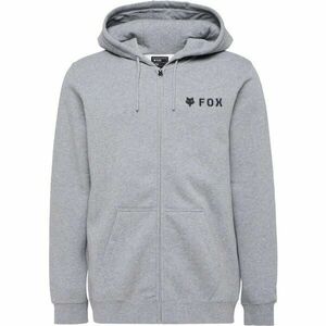 Fox FLEECE ZIP Férfi pulóver, szürke, méret kép