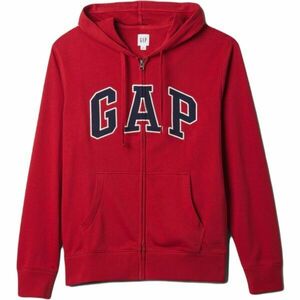 GAP HERITAGE Férfi pulóver, piros, méret kép