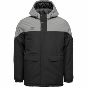 Umbro ABIE Férfi télikabát, sötétszürke, méret kép