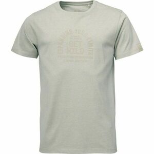 LOAP BORUM Férfi divatos póló, bézs, méret kép