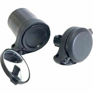 THE BEAM EUROPE CORKY URBAN Kerékpáros visszapillantó tükör, fekete, méret kép