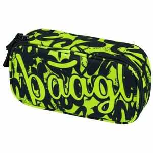 BAAGL ETUE LIME Iskolai tolltartó, fekete, méret kép