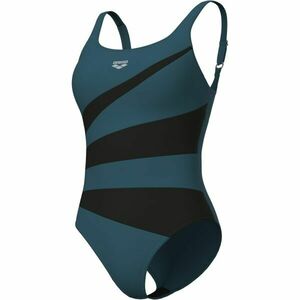 Arena ISABELLA SWIMSUIT WING BACK Női fürdőruha, sötétszürke, méret kép