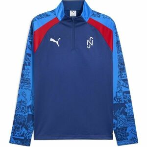 Puma NEYMAR JR PLAYMAKER 1/4 ZIP Férfi pulóver, sötétkék, méret kép