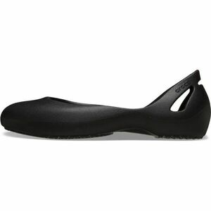 Crocs KADEE FLAT Női balerina cipő, fekete, méret 37/38 kép