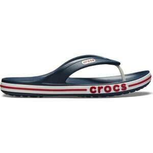 Crocs BAYABAND FLIP Uniszex flip-flop papucs, sötétkék, méret 37/38 kép