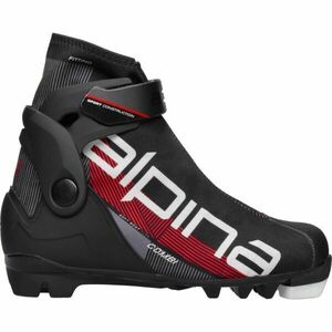 Alpina N COMBI JR Junior sícipő kombi stílusú sífutáshoz, piros, méret kép