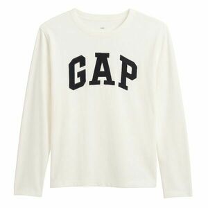 GAP V-FRCH LS LOGO TEE Gyerek póló, fehér, méret kép