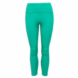 Nike DF FAST CROP W Női legging futáshoz, zöld, méret kép