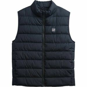 GAP V-FRCH LOGO LTWT PUFFER Férfi mellény, sötétkék, méret kép