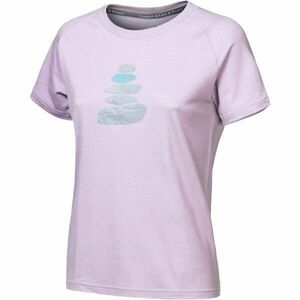 Sensor MERINO BLEND STONE W Női technikai póló, lila, méret kép