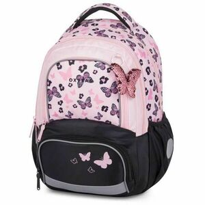 Oxybag NEXT Iskolai hátizsák, rózsaszín, méret kép