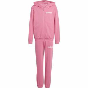 adidas 3 STRIPES TRACKSUIT Gyerek melegítő szett, rózsaszín, méret kép