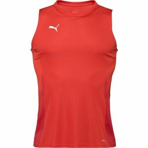 Puma TEAMGOAL SLEEVELESS JERSEY W Női ujjatlan felső sportoláshoz, piros, méret kép