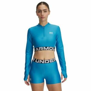 Under Armour HEATGEAR RIB Női póló, kék, méret M kép