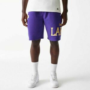 New Era LA LAKERS NBA TEAM GRAPHICS SHORTS Férfi rövidnadrág, lila, méret kép