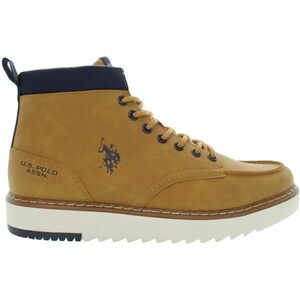 U.S. POLO ASSN. LONDON Férfi szabadidőcipő, barna, méret kép