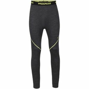 PROGRESS MERINO LT Férfi funkcionális merinó aláöltözet, fekete, méret kép