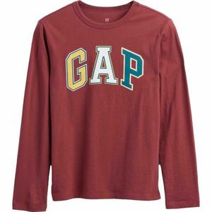 GAP V-FRCH LS LOGO VALUE TEE Fiú póló, piros, méret kép