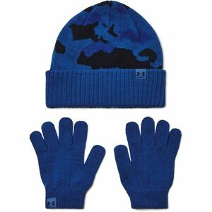 Under Armour BEANIE COMBO Sapka és kesztyű szett, kék, méret kép