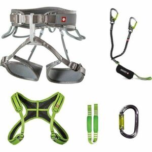 OCÚN VIA FERRATA TWIST + CHEST SET Ferrata szett zuhanásgátlóval, szürke, méret kép