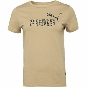 Puma ESS+ANIMAL TEE Női póló, bézs, méret kép