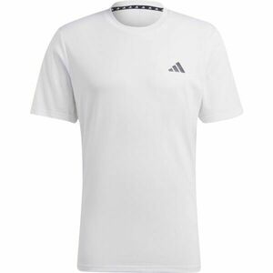 adidas TRAINING ESSENTIALS COMFORT TEE Férfi póló, fehér, méret kép