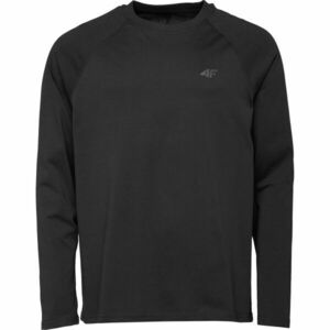 4F LONGSLEEVE Férfi póló, fekete, méret kép