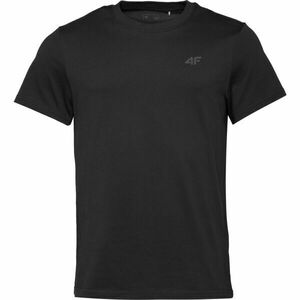 4F TSHIRT Férfi póló, fekete, méret kép