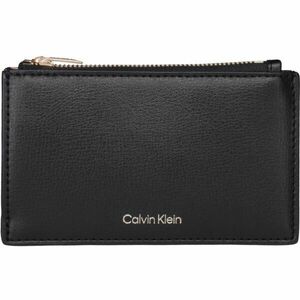 Calvin Klein FOIL LOGO TOP ZIP CARDCASE Női pénztárca, fekete, méret kép