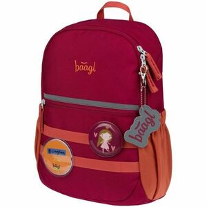 BAAGL BUDDY PRINCESS Gyerek hátizsák, bordó, méret kép