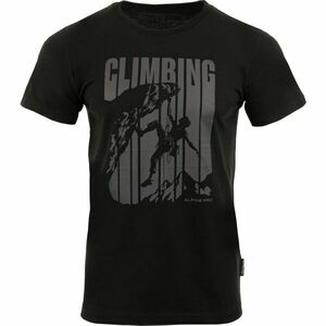 ALPINE PRO BREJ Férfi póló, fekete, méret kép