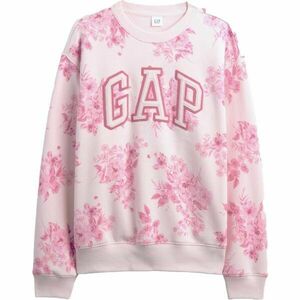 GAP HERITAGE CREW Női pulóver, fehér, méret kép