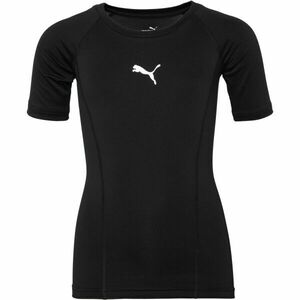 Puma LIGA BASELAYER TEE SS JR Fiú funkciós póló, fekete, méret kép