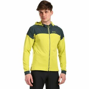 KILPI MEMPHIS Férfi kapucnis pulóver, világoszöld, méret kép