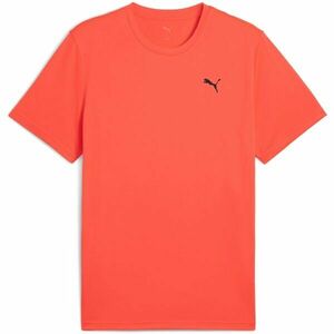 Puma M TAD ESSENTIALS SOLID CAT TEE Férfi póló, piros, méret kép