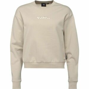 Vans ESSENTIAL H-FT RLX CREW W Női pulóver, bézs, méret kép
