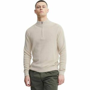 BLEND BHCODFORD Férfi kötött pulóver, bézs, méret kép