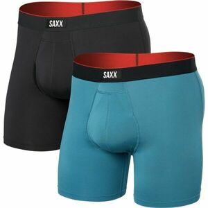 SAXX MULTI-SPORT MESH 2PK Férfi sportboxer, türkiz, méret kép