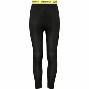 Klimatex DAI SEAMLESS Varrás nélküli gyerek thermo alsónadrág, fekete, méret 128-134 kép