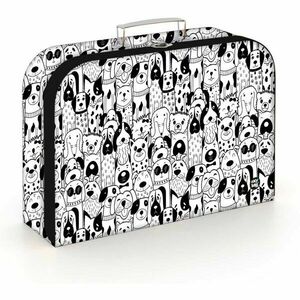 Oxybag DOGS Gyerek kisbőrönd, fekete, méret kép