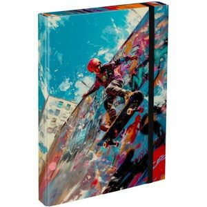 BAAGL SKATEPARK Füzettartó box A4, mix, méret kép