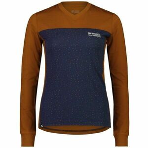 MONS ROYALE REDWOOD ENDURO VLS W Női funkcionális kerékpáros felső merinó gyapjúból, barna, méret kép