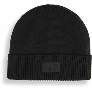 Puma ESSENTIALS ELEVATED RUBBER PATCH LOW Téli sapka, fekete, méret kép