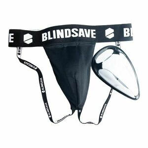 BLINDSAVE JOCKSTRAP + CUP JR Junior szuszpenzor, fekete, méret kép