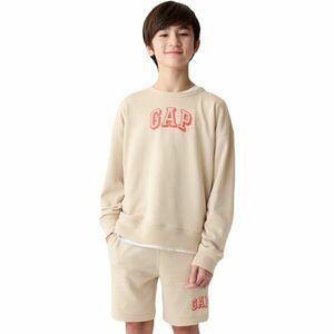 GAP V-FRCH FAM Gyerek pulóver, bézs, méret kép